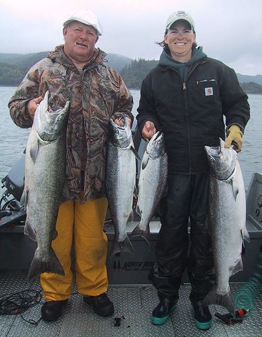 limits of columbia river chinook salmon