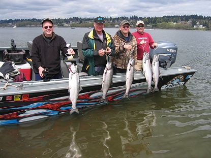 Columbia River Spring Chinook Fishing Guides