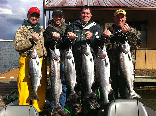Guided Spring Chinook Fishing