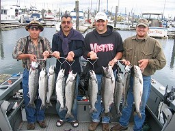 Tillamook Bay Chinook Salmon Fishing!