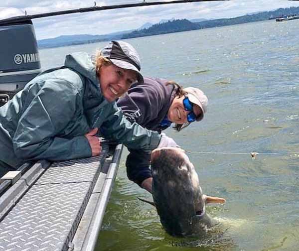 Columbia River Oversize Sturgeon Fishing