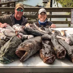 Trophy Lingcod & Rockfish Trip $350 per angler this is a 50% deposit.